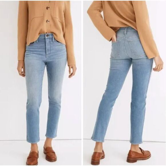 NEW‎ Madewell Stovepipe Jeans in Euclid Wash, 23, ND526 - Picture 1 of 16